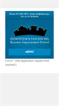 Mobile Screenshot of downtownsanrafael.org